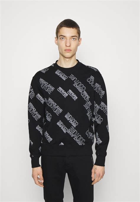 versace jeans sweatshirt nero